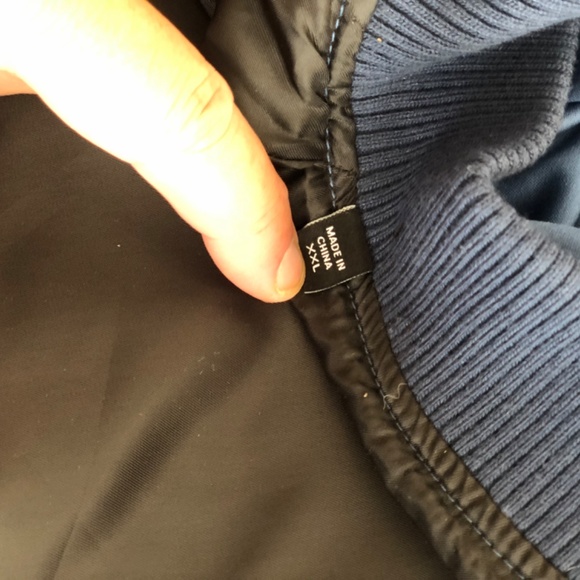 Satin bomber jacket 8 ball , blue , nice details , ( STUSSY/ FRESHJIVE  … - Picture 10 of 10